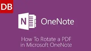 OneNote For Mac | How to Rotate a PDF 1 Minute Tutorial