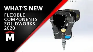 New Flexible Components in SOLIDWORKS 2020