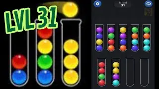 🏅 BallSort - Color Puz Game 🧪 LEVEL 31 🧩 Gameplay Walkthrough