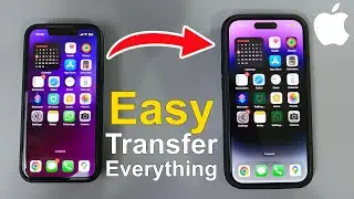 How to Transfer all your Data from old iPhone to NEW iPhone 14 pro