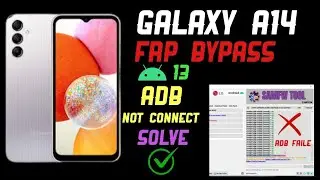 Galaxy A14 (Android-13) frp Bypass ADB Not connect solution // All Galaxy frp unlock Android 13