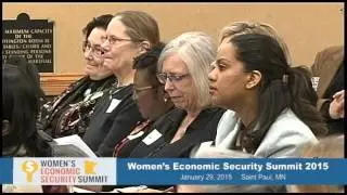 2015 MN Women’s Economic Security Summit - Intro Talks and Closing