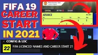 FIFA 19-HOW TO START FIFA 19 CAREER IN 2021 with latest squads