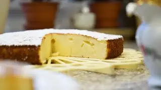 Манник на сметане.