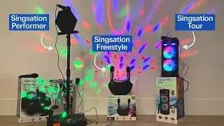 Singsation Karaoke Machines Review - Freestyle, Tour, and Performer