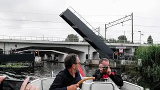 Шлюзы открыты! Мосты и система контроля в городе Схидам (Нидерланды)