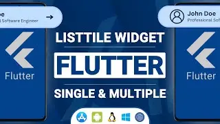 Listtile Widget in Flutter - Flutter tutorial