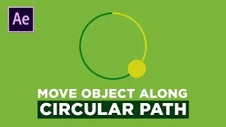 Object along path Animation After Effects Tutorial