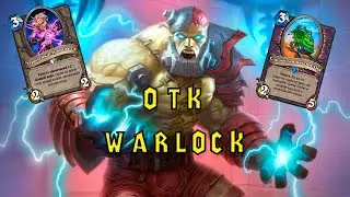 Предновогодний Гайдец | OTK WARLOCK | Hearthstone - Битва В Бесплодных Землях