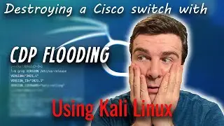 Flooding Managed Switch | Cisco switch cdp flood using kali linux