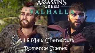 Male Eivor & Broder, Stowe, Tewdwr, Tarben, Vili, Stigr All Romance Scenes Assassin's Creed Valhalla