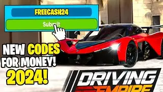 *NEW* ALL WORKING CODES FOR DRIVING EMPIRE IN AUGUST 2024! ROBLOX DRIVING EMPIRE CODES