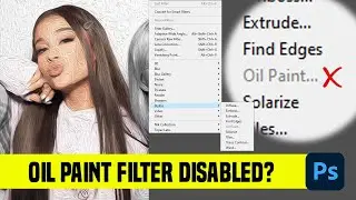 Fix: Oil Paint Filter Disabled / Greyed Out?