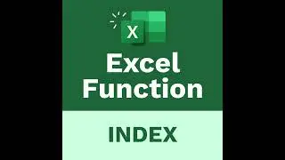 The Learnit Minute - INDEX Function #Excel #Shorts