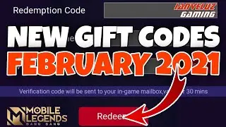All NEW and ACTIVE Gift CODES | Mobile Legends Bang Bang Codes February 2021