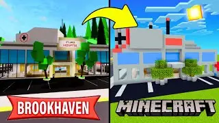 BROOKHAVEN HASTANESİ MINECRAFT'TA💥MUHAMMET EFE ARI🐝ARIGİLLER🐝MINECRAFT🐝AYŞEM ECE ARI