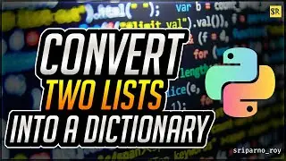 convert two lists into dictionary in python #programming #shorts #youtube #python