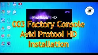 How to setup the Digidesign 003 Factory Console & Avid Protool HD software Installation.