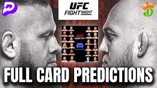 UFC VEGAS 95 FULL CARD BREAKDOWN