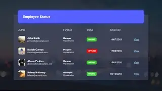 How To Make A Custom HTML Table | Quick Tutorial