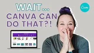 CANVA TIME-SAVING HACKS | Erase Background, Outline Text, + Make Designs Branded! Canva Pro Tutorial