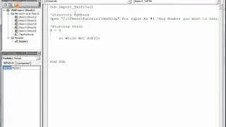 Excel VBA - How to Import Data From a Text File