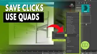 HACK 3DS MAX Save Clicks - Export Selected Into Quad