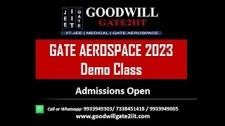 GATE AEROSPACE 2023  - Demo Lecture - GATE Aerospace Syllabus - Test Series - Study Material