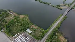 Челябинская область Магнитогорск Мечеть на Марджани Грязного. Город и комбинат с высоты ММК