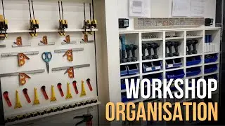 Workshop tools | Organised tools | Drill & Hanging station | Woodwork storage solutions | Garage