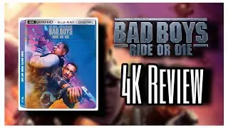 Best 4K In The Franchise? | Bad Boys: Ride Or Die 4K Steelbook Review! (Alex Thomas Reviews)