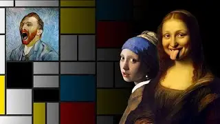 Famous Paintings Brought To Life With A.I.