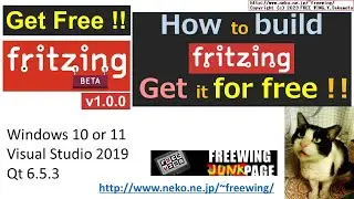 How to get Fritzing 1.0.4 for free - Compile Fritzing on Windows. Almost unattended Script .