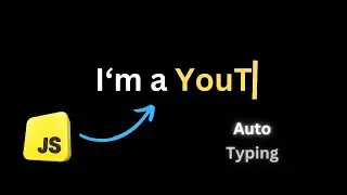 Multiple Typing Text Animation in HTML CSS & JavaScript