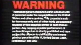 Opening to Born on the Fourth of July 1990 VHS