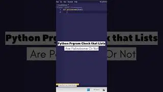 Python program to check List is palindrome or not 