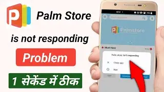 Palm store is not responding | Palm store is not responding problem