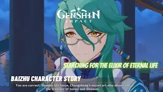 Genshin Impact 3.6 - Baizhu Story Quest Jp Dub