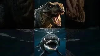 What If T-Rex Fought Every Apex Predator ?(Megalodon,Kraken,Grizzly Bear,Cobra)