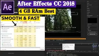 4GB Ram Mobile Run Adobe After Effect CC | Adobe After Effect 2018 4GB Ram
