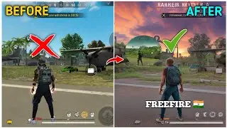 I changed the look of Free fire Max game and enhanced its graphics !!