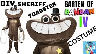 Sheriff Toadster DIY Real Life Costume The Garten Of Ban Ban 4