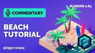 Summer Beach Tutorial in Blender 2.83