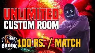 🔴 BGMI LIVE UNLIMITED CUSTOM ROOM #4 | 100 Rs. / MATCH GIVEAWAY #customroom #giveaway #unlimited