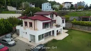 SATILIK • DENİZ MANZARALI TAM MÜSTAKİL SİTE İÇİ TRIPLEKS VİLLA