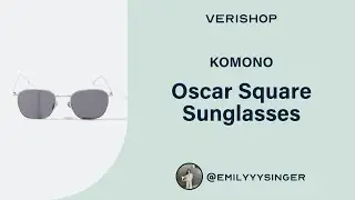 KOMONO Oscar Square Sunglasses Review