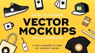 Vector illustration: How to Create Simple Product Mockups