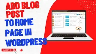 How to add blog posts to homepage WordPress