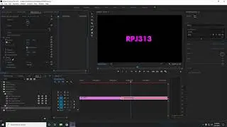 How to create Neon text effect in Premiere pro for FREE