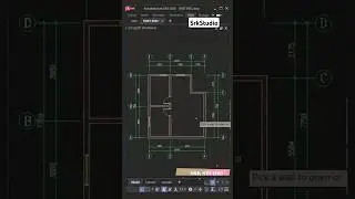 Draw Quick pla In Autocad with Yqarch Plugin #autocad #autocadtutorials #architecture #yqarch